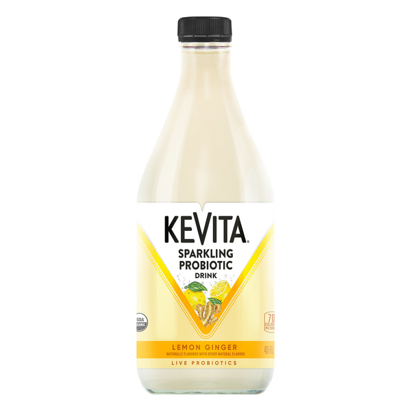 Save on KeVita Sparkling Probiotic Drink Lemon Ginger Order Online