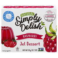 Simply Delish Jel Dessert Raspberry