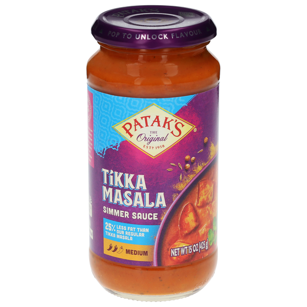 Patak's Medium Tikka Masala Simmer Sauce