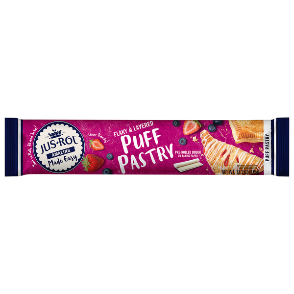 Jus-Rol Pre-Rolled Flaky & Layered Puff Pastry Dough - 6 ct