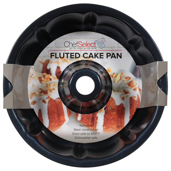 ChefSelect Fluted Cake Pan