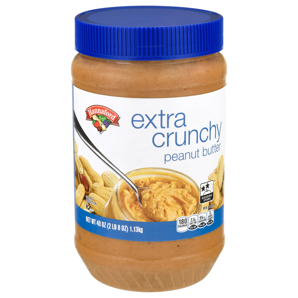 Hannaford Extra Crunchy Peanut Butter