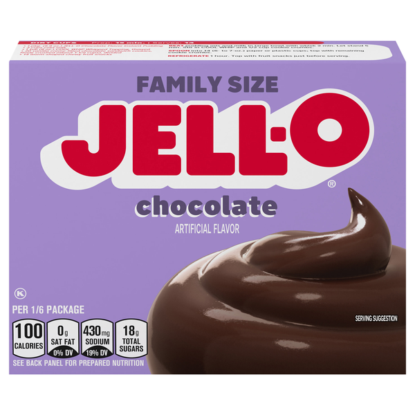 Jell-O Chocolate Instant Pudding & Pie Filling