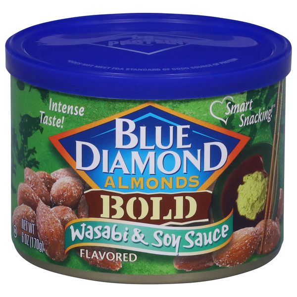 Blue Diamond Almonds Bold Wasabi & Soy Sauce