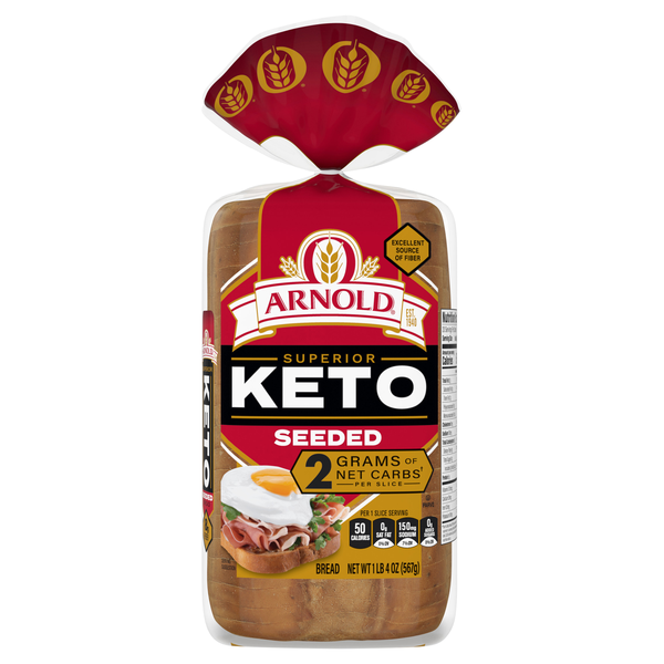 Arnold Superior Keto Seeded Sliced Bread