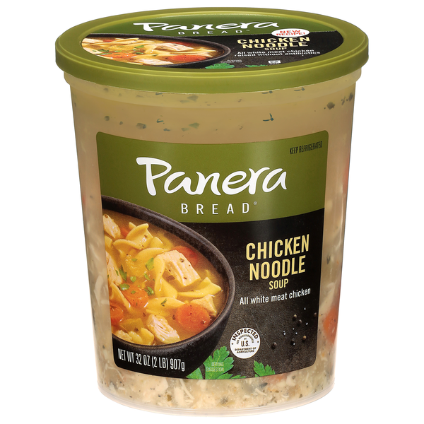 Panera Bread Chicken Noodle Soup Refrigerated