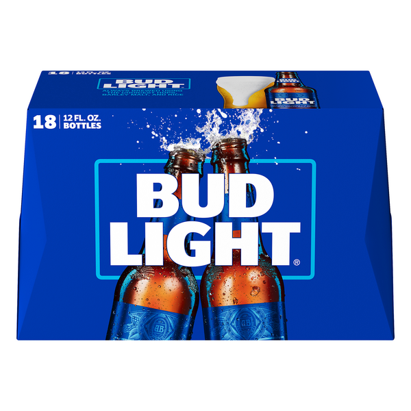 Bud Light Beer - 18 pk