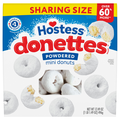 Hostess Donettes Mini Powdered Donuts Sharing Size