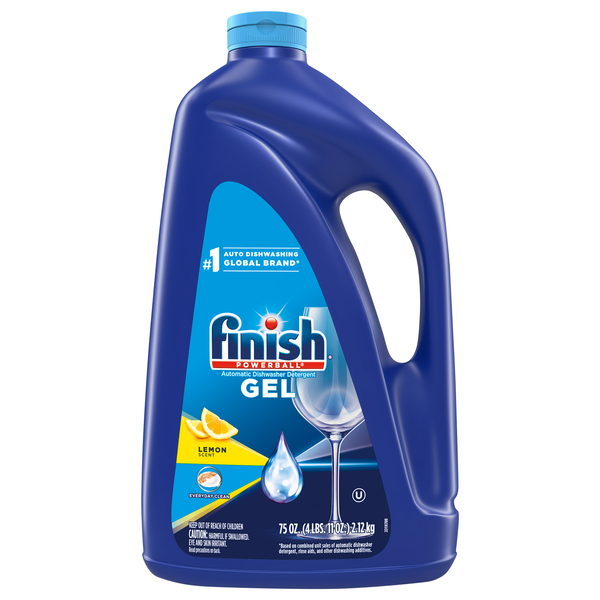 FINISH Advanced Lemon Fresh Scent Dishwasher Detergent Gel