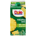 Dole No Sugar Added 100% Pineapple Juice