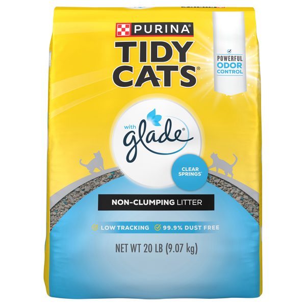 Tidy Cats Non-Clumping Glade Clear Spring Scented Clay Cat Litter