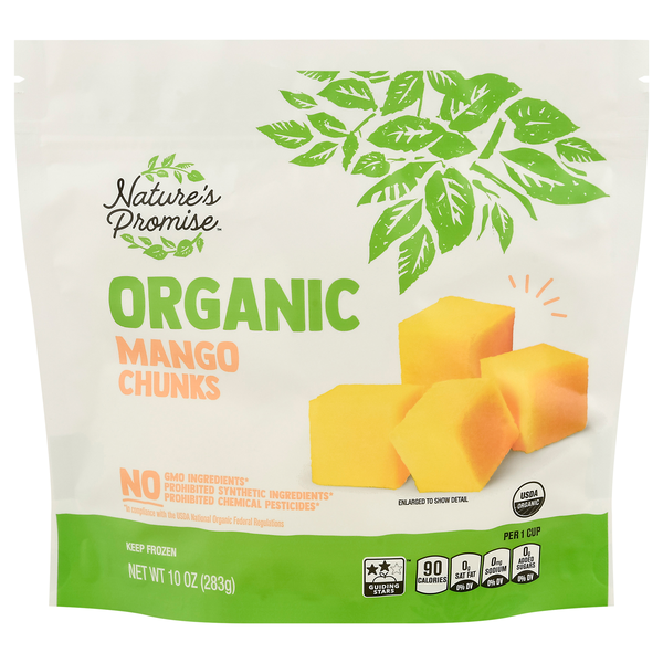Nature's Promise Organic Mango Chunks Frozen