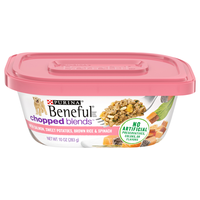 Purina Beneful Chopped Blends Salmon Sweet Potato Rice Adult Wet Dog Food
