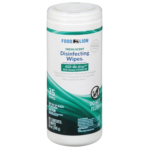 Food Lion Fresh Scent Disinfecting Wipes