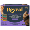Reveal Wet Cat Food in Broth Variety Pack Grain Free - 12 ct