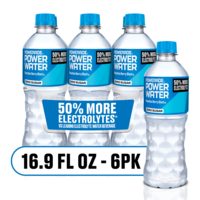 POWERADE Power Water Zero Sugar Mountain Berry Blast Flavored Water - 6 pk