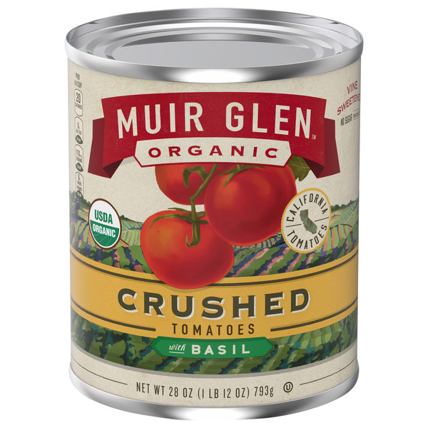 Muir Glen Organic Crushed Tomatoes with Basil
