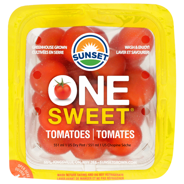 Sunset One Sweet Mini Tomatoes