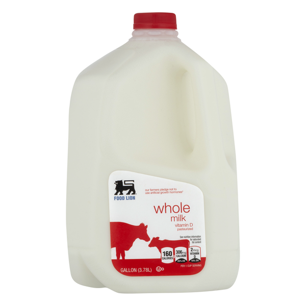 Food Lion Vitamin D Whole Milk