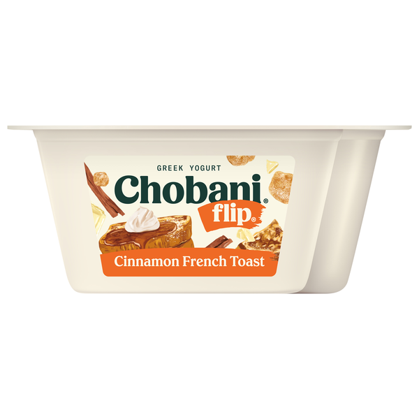 Chobani Flip Low Fat Cinnamon French Toast Greek Yogurt Cup
