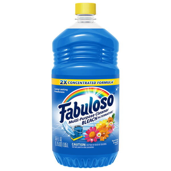 Fabuloso Spring Fresh Scent Multi-Purpose Cleaner Bleach Alternative