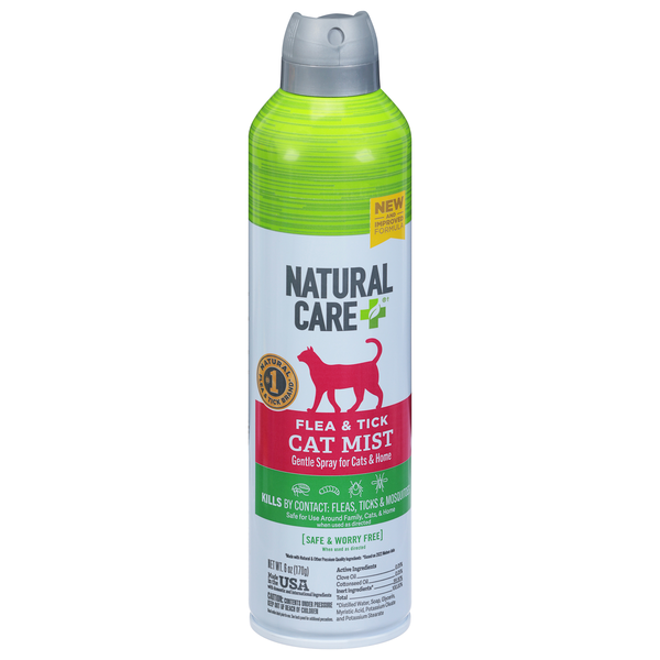 Natural Care+ Flea & Tick Spray for Cats