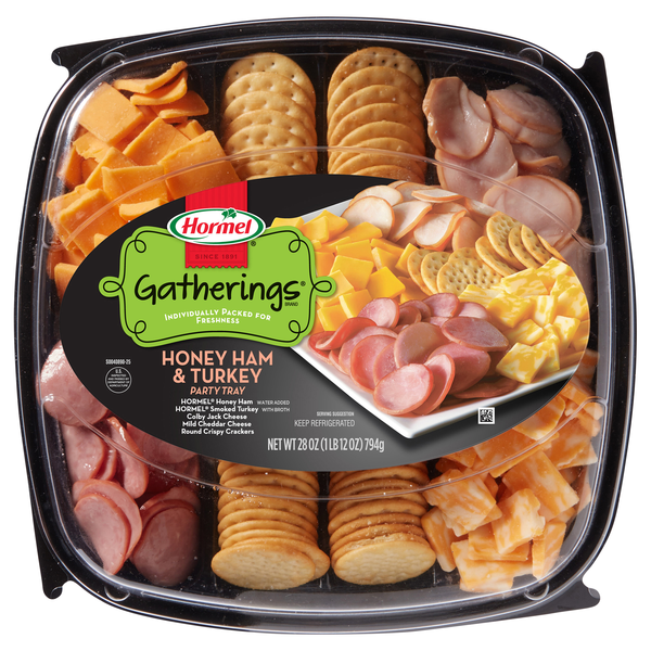 Hormel Gatherings Honey Ham & Turkey Party Tray