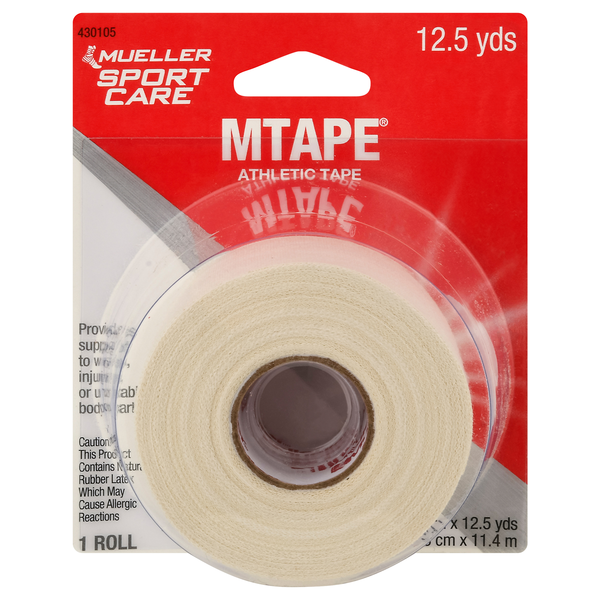 Mueller Mtape Athletic Tape 12.5 Yards
