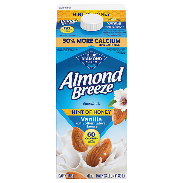 Almond Breeze Hint of Honey Vanilla Almondmilk