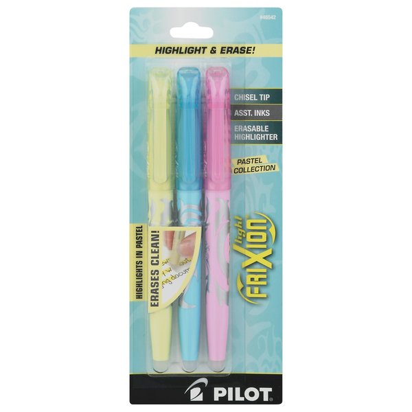 Pilot Frixion Light Erasable Highlighter Pastel Collection