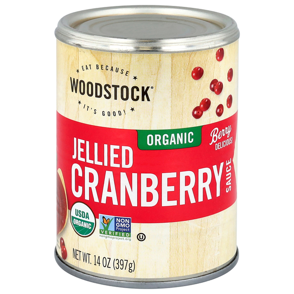 Woodstock Organic Jellied Cranberry Sauce