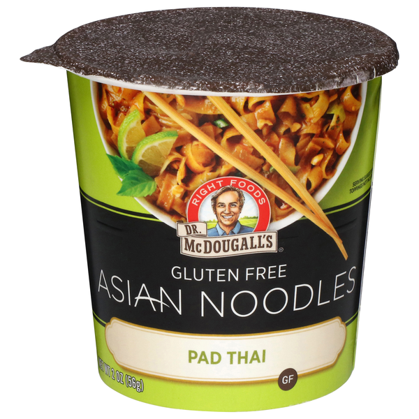 Dr. McDougall's Gluten Free Pad Thai Asian Noodles Cup