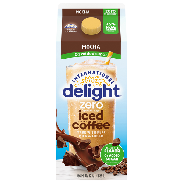 International Delight Light Mocha Iced Coffee Refrigerated