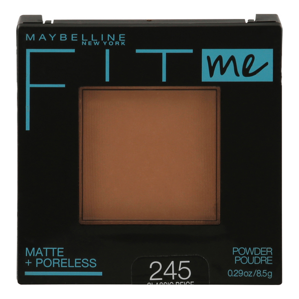 Maybelline Fit Me Matte + Poreless Pressed Powder Classic Beige 245