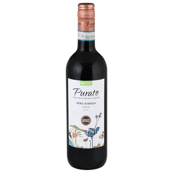 Purato Organic Vegan Nero D'Avola Red Wine