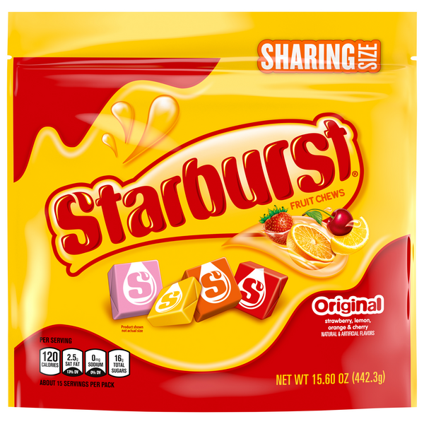 Starburst Original Fruit Chews Candy Sharing Size