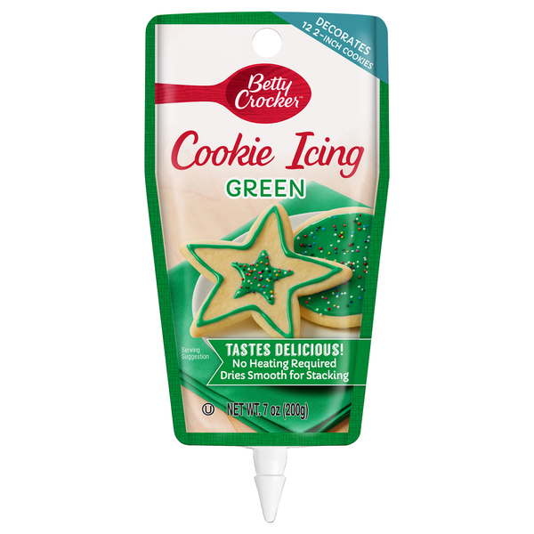 Betty Crocker Green Cookie Icing