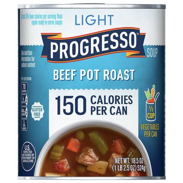 Save on Progresso Beef Pot Roast Soup Light Gluten Free Order Online