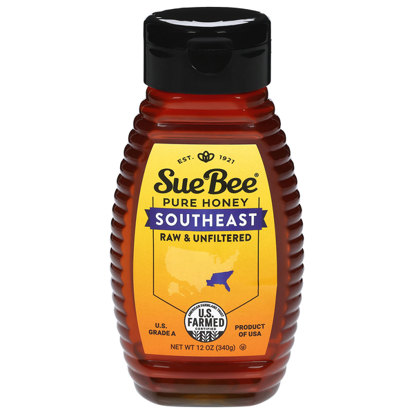 Sue Bee Raw & Unfiltered Southeast Pure Honey