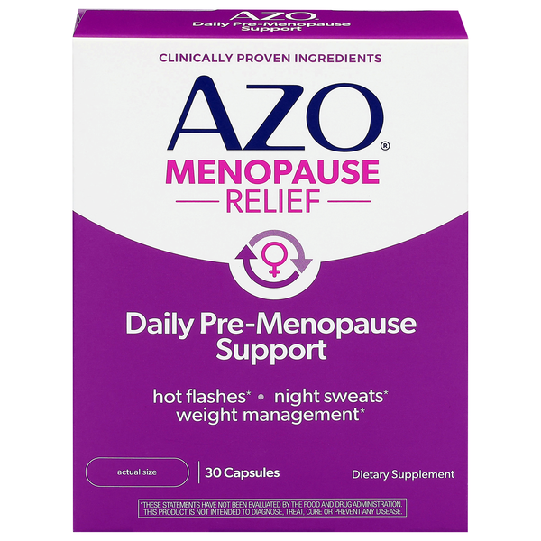 AZO Menopause Relief Capsules