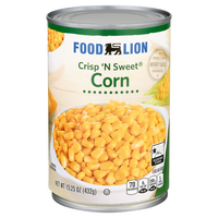 Food Lion Crisp 'N Sweet Corn