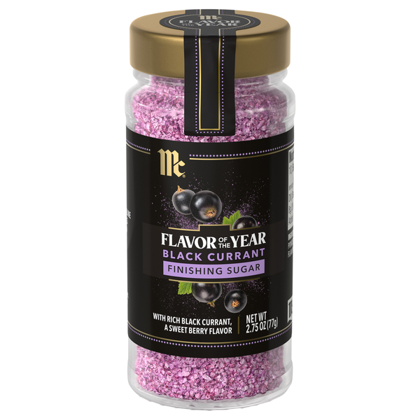 McCormick Flavor of the Year Black Currant Finishing Sugar