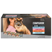 Companion Seafood Variety Pack Adult Wet Cat Food 5.5 oz/32 ct