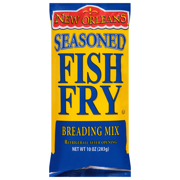 New Orleans Seasoned Fish Fry Breading Mix