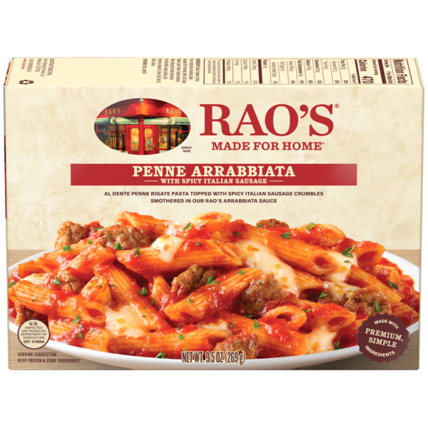 Rao's Penne Arrabbiata with Spicy Sausage Frozen Meal