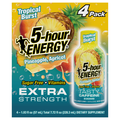 5-Hour Energy Extra Strength Tropical Burst Energy Shot - 4 pk