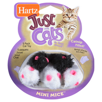 Hartz Just for Cats Toy Mini Mice
