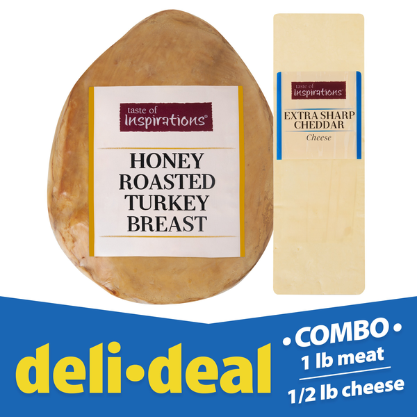 Deli Deal Honey Turkey & Sharp Cheddar Cheese