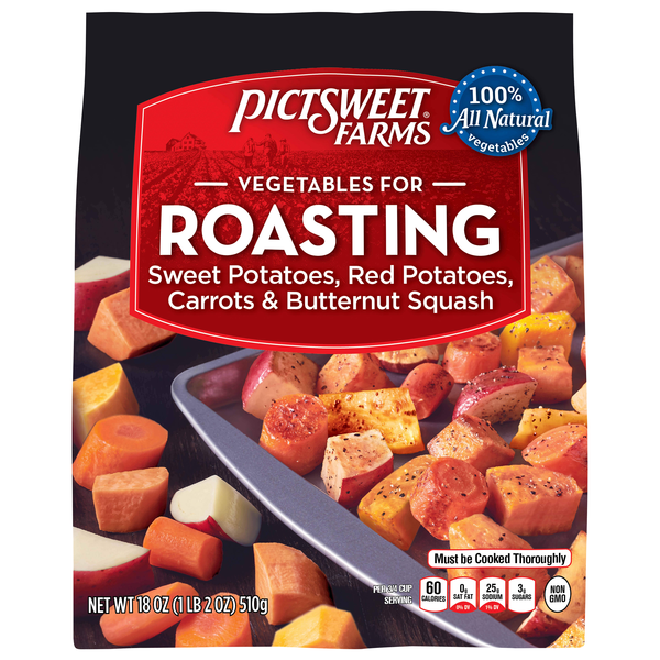 Pictsweet Farms for Roasting Sweet/Red Potatoes Carrots & Butternut Squash