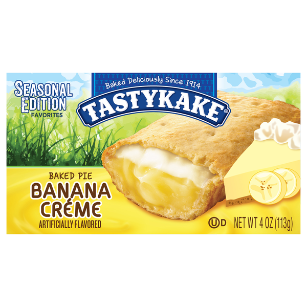 Tastykake Banana Creme Baked Pie